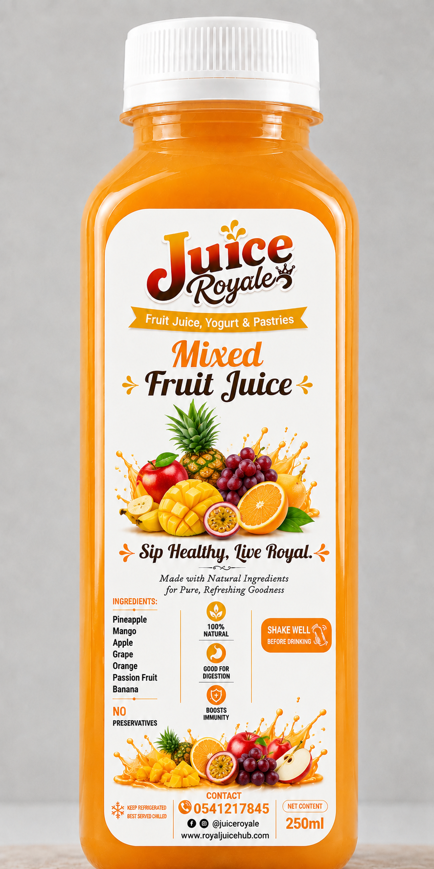 Royal Juice Hub Mixed Fruit Juice